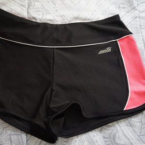 Black and pink Avia Athletic shorts